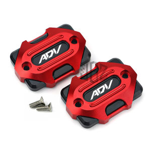 ฝาครอบน้ํามันเบรกรถจักรยานยนต์ CNC สําหรับ HONDA ADV150 ADV160 ADV350 2pcs