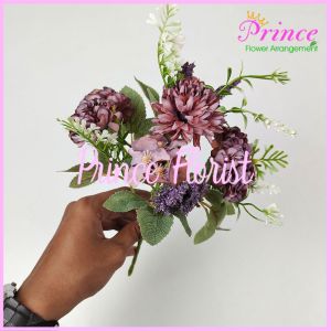 Pom-Pom Vintage Cabang 5 Bunga Anyelir carnation artifisial Imitasi  / Dekorasi Wedding atau Pelaminan / import home decor / dekorasi ruangan termurah Bunga dekorasi plastik palsu artificial