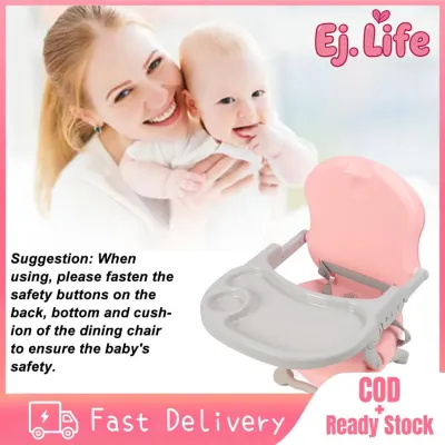 Ej. Life Ghế Ăn Cho Bé Ghế Ăn Cho Bé Có Thể Điều Chỉnh Chiều Cao An Toàn Ổn Định Dễ Dàng Vệ Sinh Với Khay Có Thể Tháo Rời Cho Nhà Bếp