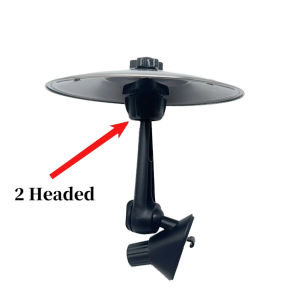 Car Crash Cymbal Air Vent Easy Clip-On Mini Cymbal For Music Lovers All Car Types