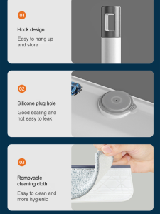 Cleaning Tools Water-injector Window Cleaner Highly Effective Cleaning Multi-purpose Thoroughly Removes Stains