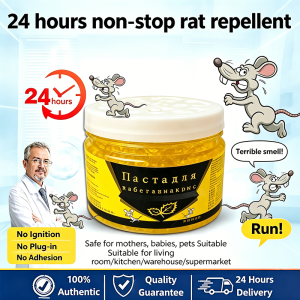 SG(Ready Stock)Whole Nest Rat Repellent Gel Cream Plant-Based Safe Rat Repellent Magic Box Suitable for Home Kitchen Bathroom and Cars