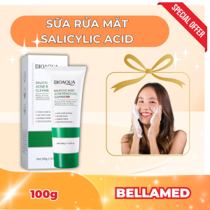 Sữa rửa mặt BHA Salicylic Acid dành cho da dầu giúp giảm nhờ loại bỏ bụi bẩn làm thông thoáng lỗ chân lông