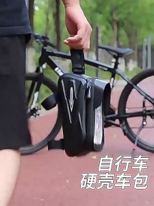 ⭐SG Stock⭐Bicycle Top Tube Bag Frame Front Tube Cycling Bicycle Waterproof Phone Case Holder Touchscreen Bag Accessories
