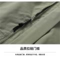 FUGUINIAO Men's Windbreaker Jacket and Autumn Hoodie Detachable Hat. 