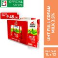 Happy Barn UHT Full Cream Milk 3.5 Full Case 12 x 1L (DDMMYY). 