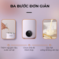 Máy làm sữa hạt mini OSTMARS hàng nội địa trung (Có in tem hướng dẫn sang tiếng việt kèm theo ) thiết kế đẹp mắt dung tích 800ml 6 chế độ say nấu tự động nấu sữa hạt ngon nhanh chín. 