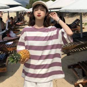 QJshop 🐬เสื้อยืดสลับสี สีพาสเทล ใส่ง่ายราคาสบายกระเป๋าดูดีเกิ้นราคา🪐 ใส่แล้วคุมโทนไม่ไหว ใสๆวัยรุ่นชอบบบบ🍃☁️