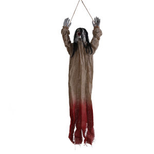 New Halloween decoration props: hanging ghost crawling ghost long-haired ghost horror party haunted house escape room atmosphere decoration props