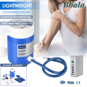 Bbala High Quality Cold Therapy Machine System With Large Knee Pad Adjustable Ergonomic Wrap Pad And Cooler Pump Quiet Lightweight And Effective Cryotherapy Freeze Kit Pump【Ready Stock】
