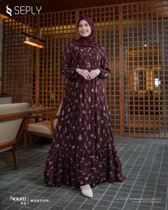 TERMURAH NOURA 09 BY SEPLY GAMIS DAILY COCOK UNTUK KONDANGAN & DAILY TERBARU