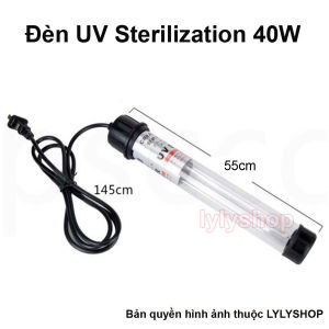 Đèn UV Hồ Cá 5W-60W Diệt Tảo Khuẩn Nấm Bể Cá - Nước Trong Vắt Sau 7 Ngày