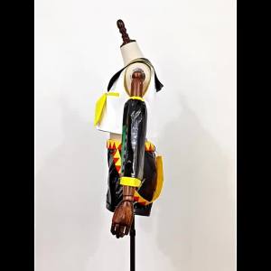 Spot Goods V Kagamine Twins cos Kagamine Rin and Kagamine Lens sister and brothers formal attire  COSPLAY Patent leather school uniform