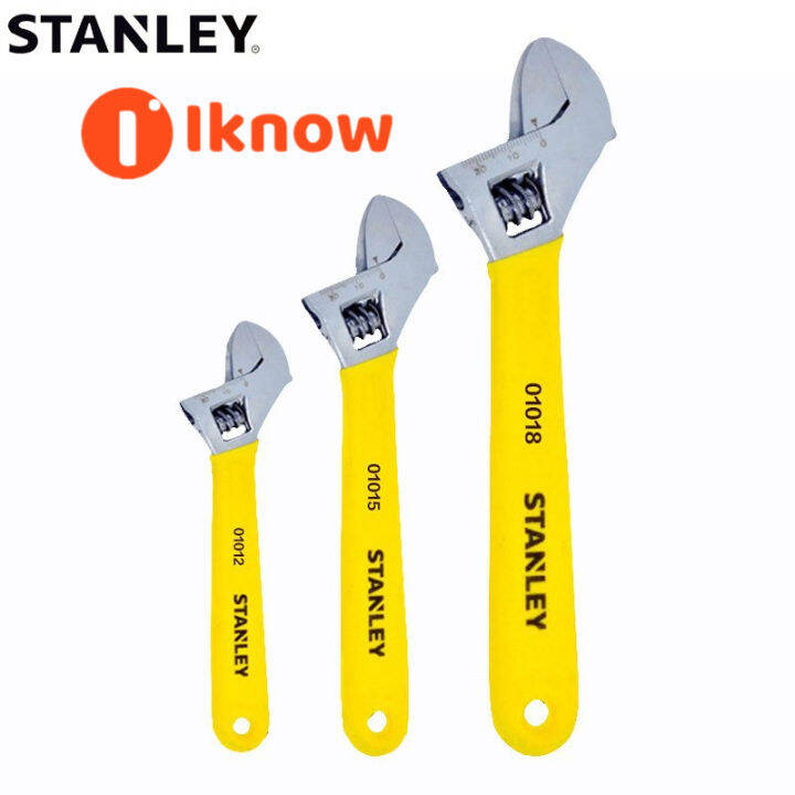 ฉันรู้จักซีรีส์ Stanley B มือจับประแจปรับได้เคลือบแบบจุ่มประแจอเนก ...