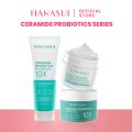 Paket Isi 3 Hanasui Ceramide Probiotics Series | Moisturizer Gel | Peeling Gel | Clear Pad. 