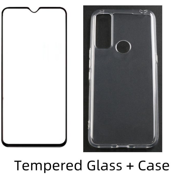Ikiiqii Custodie per TCL 20 R 5G T767H Cover Black Morbido Silicone TPU