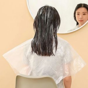 Áo choàng nhuộm tóc nilon dày dặn phiên bản cải tiến -BeloveShop