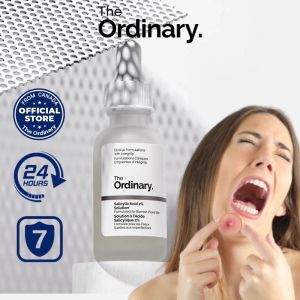 【The Ordinary】 Salicylic Acid 2% Serum Pore Minimizer Acne Pimple Remover Serum Blackhead Remover