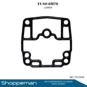 MITSUBISHI FUSO 6M70 UPPER LOWER AIR COMPRESSOR CYLINDER HEAD GASKET ME-737220D KYJGCD