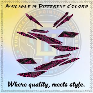 SMASH 115 ARABIC DESIGN STOCK DECALS - PREMIUM LAMINATED STICKER