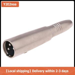 【Local shipping】 1pc MIC 3 Pin XLR Male Plug to 1 4 Inch 6.35mm Mono Female Jack Audio Cable