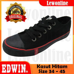 Edwin EW2189 Kasut Sekolah Hitam Black School Shoe 黑色校鞋
