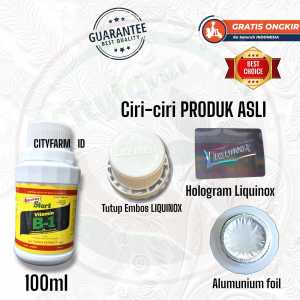 Vitamin B1 Tanaman Anti Stress Liquinox Start 100ml