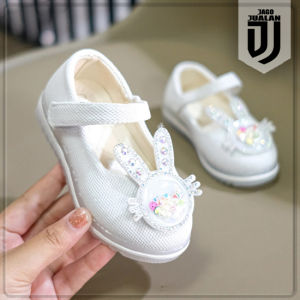 Sepatu Balet Pesta Lampu LED Anak Usia 1-9 Tahun / Sepatu MENYALA Slip On Anak Perempuan Fashion Trendy / Sepatu Anak Pesta Cewek Motif Rabbit Lucu / Sepatu Anak Casual Wanita Modis Sol Menyala / Sepatu Anak Flatshoes Cantik Variasi Kelinci Lucu
