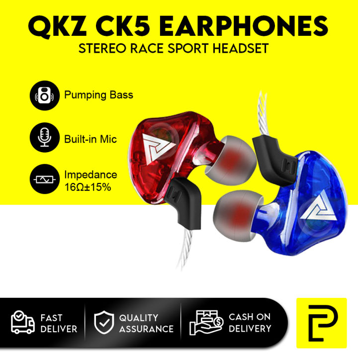 QKZ CK5 In Ear Earphone Stereo Race Sport Headset Music Driving