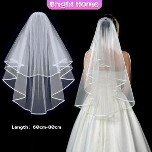 ผ้าคลุมเจ้าสาว งานแต่งงาน ปาร์ตี้สละโสด ชุดธีมเจ้าสาว bridal veil