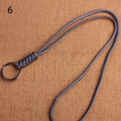 GFNET 20 kiểu Dây móc Khóa paracord 45cm/14cm Dây buộc cường độ cao Móc chìa khóa ba lô Dụng Cụ Ngoài trời