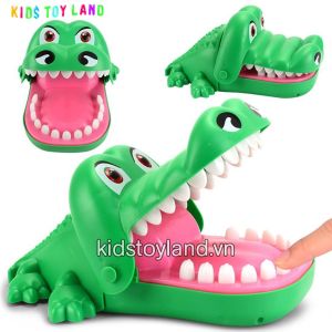 Đồ Chơi Khám Răng Cá Sấu Cắn Tay - Vui Nhộn Phát Triển Tư Duy Phản Xạ Nhanh Cho Bé