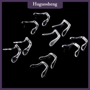 [huguosheng] 2pcs PVC Plastic Anti-SLIP Stick บนแผ่นจมูกแว่นตาแว่นตาแว่นตาตา