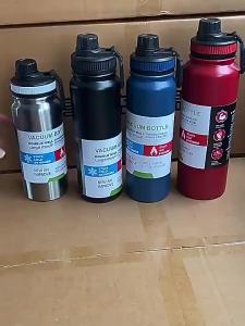 [SG]Outdoor Portable Gym Sports Water Bottle-Stainless Steel Insulated Thermal Tumbler Vacuum Flask