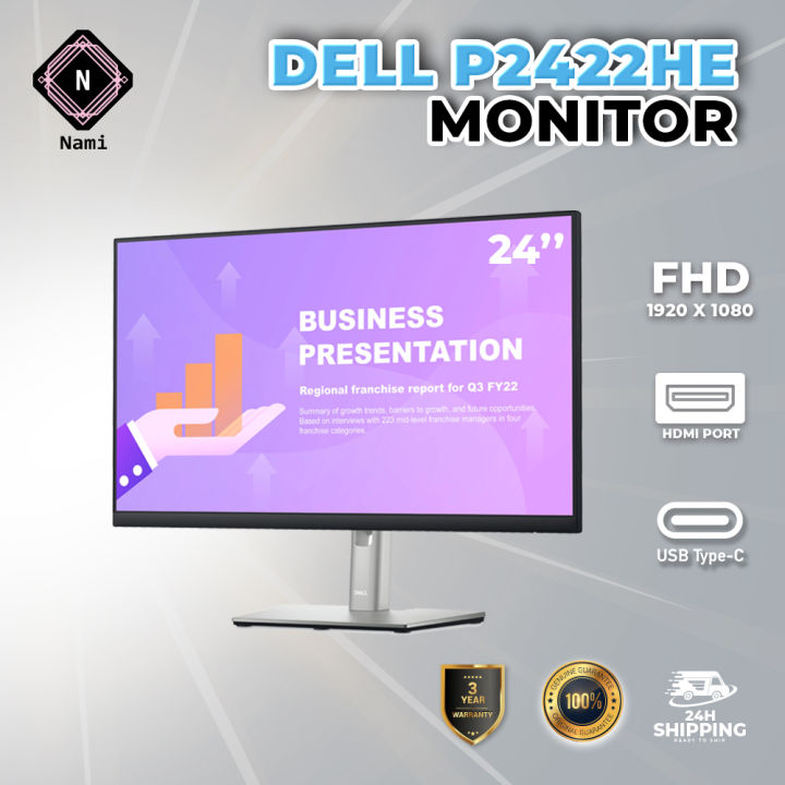 Dell 24 inch USB-C Hub Touch Monitor - Computer Monitor