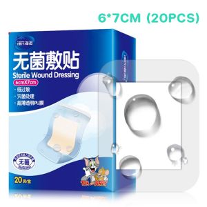 【Crystal_】พลาสเตอร์ใสปิดแผล 20PCS กันน้ำ ปลอดภัยและปลอดเชื้อ ใช้ปิดแผลขนาดเล็ก ป้องกันการติดเชื้อ พลาสเตอร์ผ้าก๊อซ