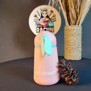 Botol Kelinci Hello Dream + Box Pabrik / Botol Anak Unik / Botol Bing / Botol Imut / Botol Lucu