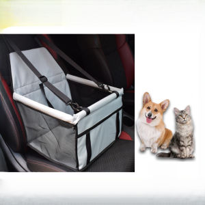 Foldable Dog Cat Car Seat Basket Bag Carrier Holder Road Trip Travel Puppy Kitten s Carrier Basket