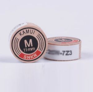 KAMUI Original Cue Tip with Security Code 11mm/ 14mm with Clear Gasket Made in Japan Authentic Pool Cue Tip Accessories Billiards