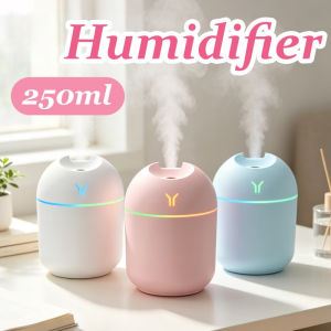 250ml Home Humidifier Portable Essential Oil Aroma Diffuser Room Home Bedroom Office Essentials