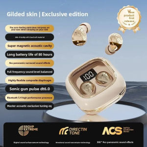 Wireless Bluetooth Headphone In Ear Earbuds Painless Wear Headset with Ultra-Long Life Battery