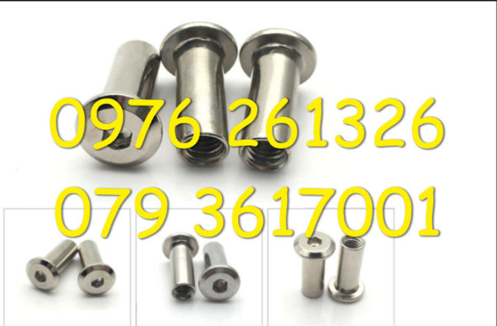TÁN DÙ INOX 304_ĐAI ỐC DÙ INOX 304_ECU DÙ INOX 304_M6 , M8 _BỊCH 10 CON ...