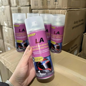 Bình Xịt Vệ Sinh Mũ Bảo Hiểm La 450Ml - Xịt Khử Mùi Làm Sạch Nón Xe Máy Găng Tay Giày Bảo Hộ Đồ Bảo Hộ