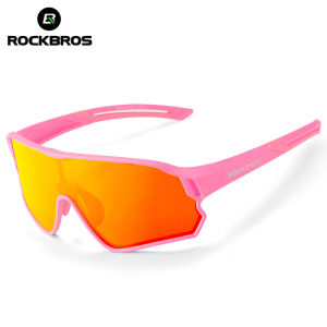 ROCKBROS Children Cycling Glasses UV400 Protection Photochromic Polarized Glasses for Teenagers Lightweight Adjustable Sunscreen Childrens Outdoor Sports Sunglasses