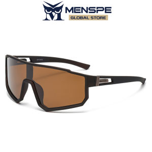MENSPE Outdoor Goggles Polarized Sunglasses Men Women Oversized One-piece Mirror Sun Glasses Travel Male Shades Brand Design Sun Glasses For Male Driving Fishing UV400 Goggles