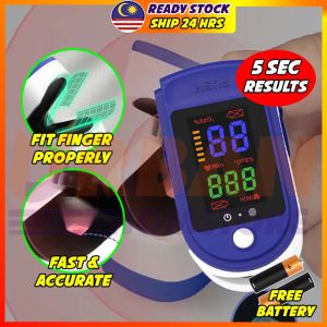 Finger oximeter Cek oksigen jari One touch medical fingertip blood oxygen pulse oxymeter Oksimeter jari 血氧仪