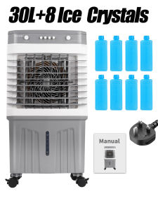 👍🏻👍🏻NERE 30L Large Capacity Air Cooler Energy Save Power Remote Control Aircond Cooler Fan Portable Air Conditioner 节能省电冷风机