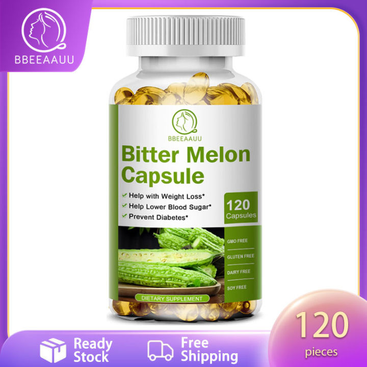 BBEEAAUU Nature Bitter Gourd Capsules 2500 mg Extract Capsule for