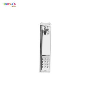 FR-C1022 Gunting Kuku Stainless Steel Hitam Doff Anti Slip / Gunting Kuku Jumbo / Alat Potong Kuku