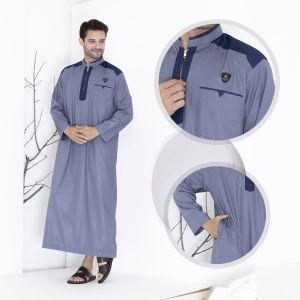 Jubah Pria Dewasa Premium Lengan Panjang Al-Jauhari Series by Assuffah